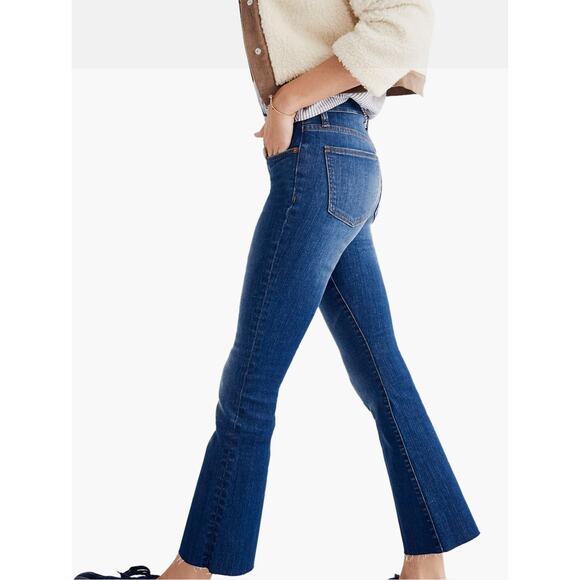 MADEWELL Cali Demi Boot Denim Jeans In Wyoming Wash G7202 // 2 - Picture 2 of 12